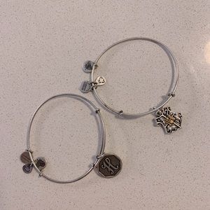 Alex and Ani bangles- Hogwarts crest and “H” charm bracelets